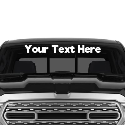 Vehicle Vinyl Decals - Over 12"