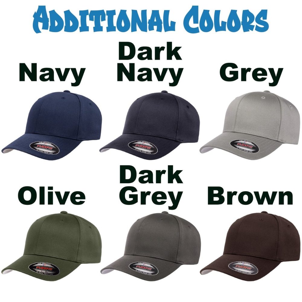 Custom FlexFit Baseball Hat - Image 3