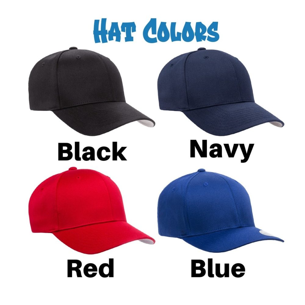 Custom Youth FlexFit Baseball Hat - Image 2