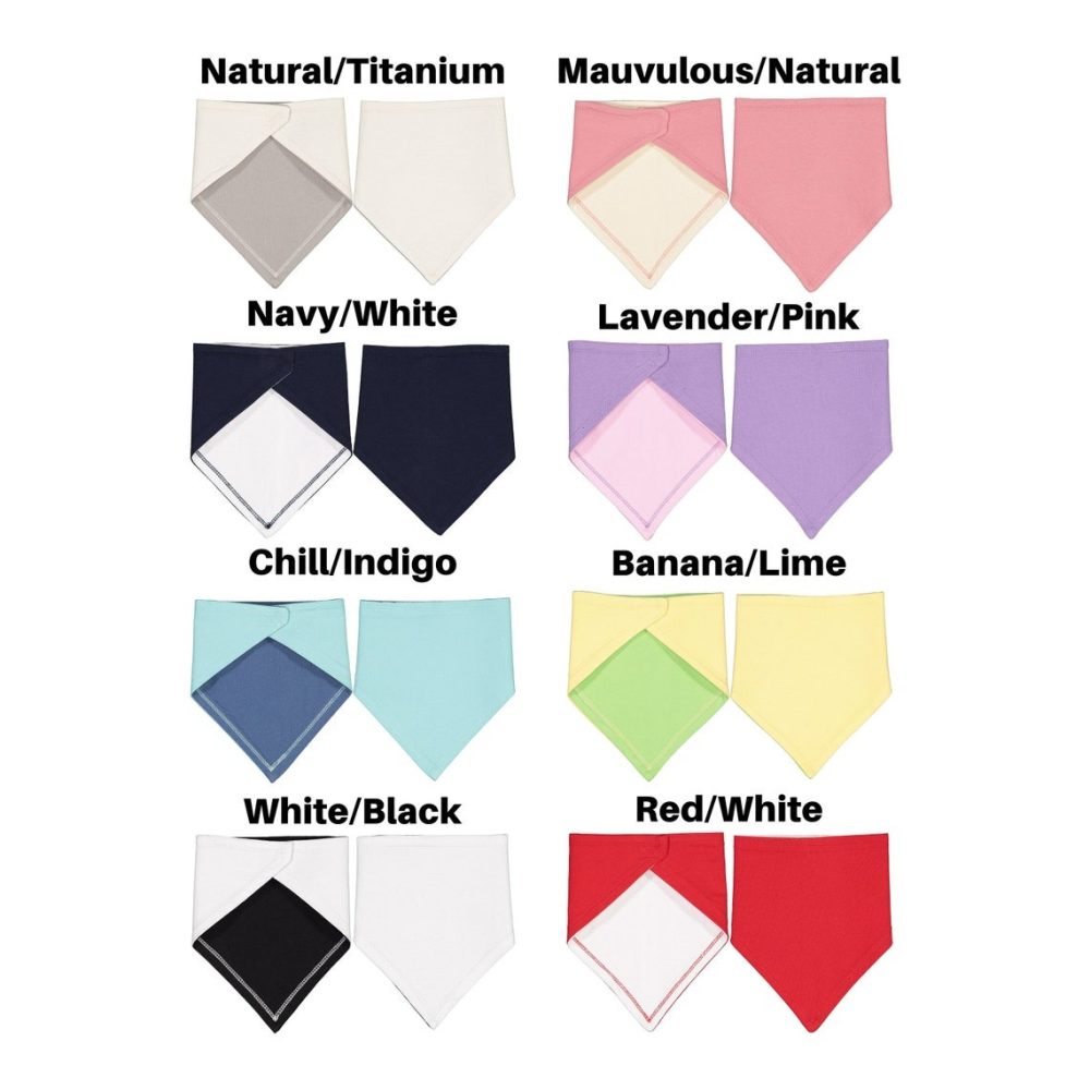 Custom Premium Baby Bib - Image 2