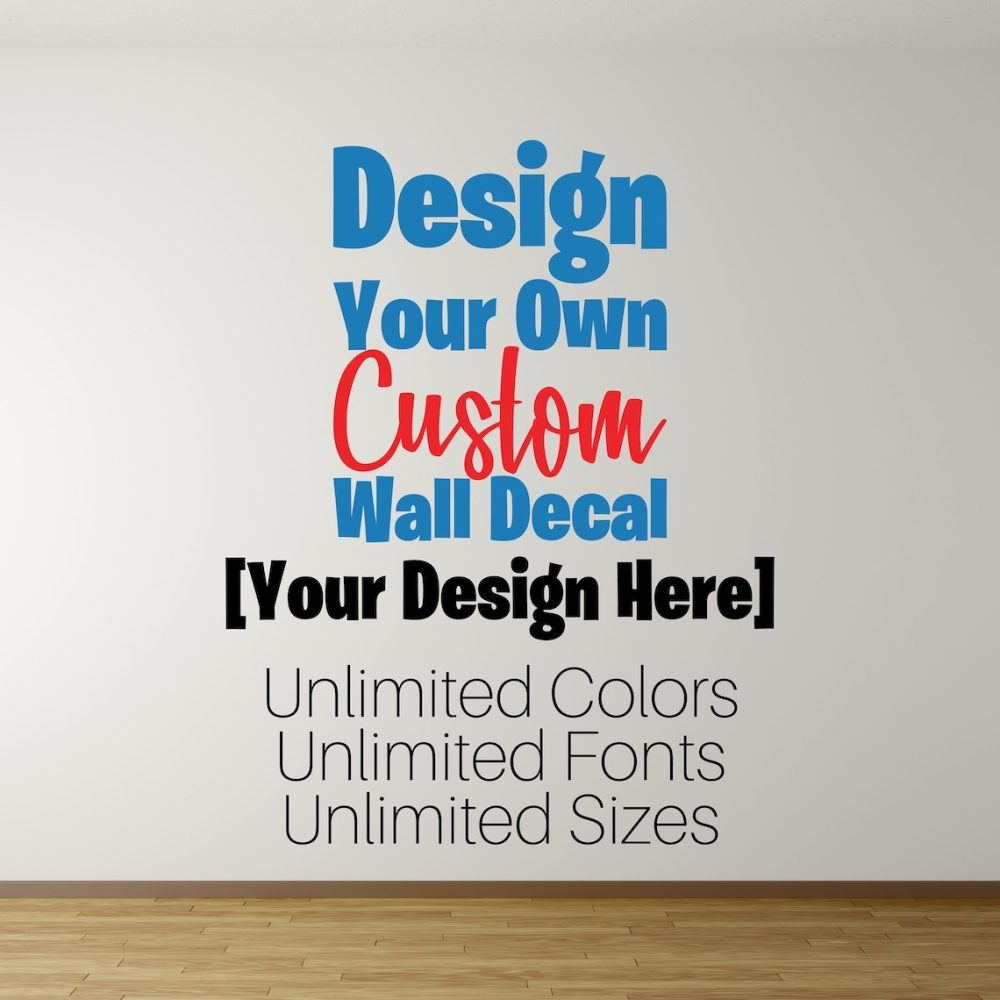 Custom Indoor Wall Decals