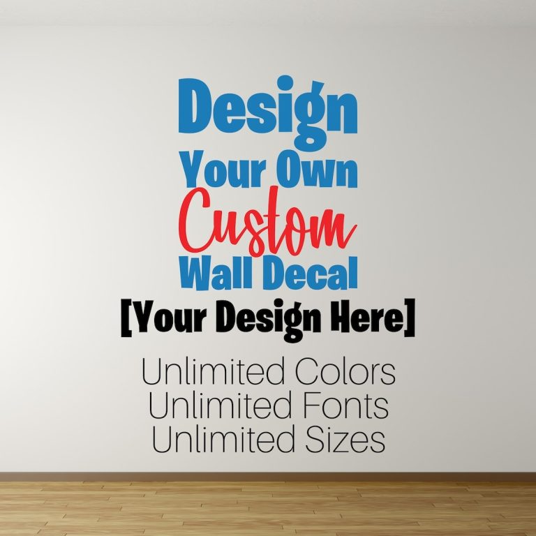 Custom Indoor Wall Decals