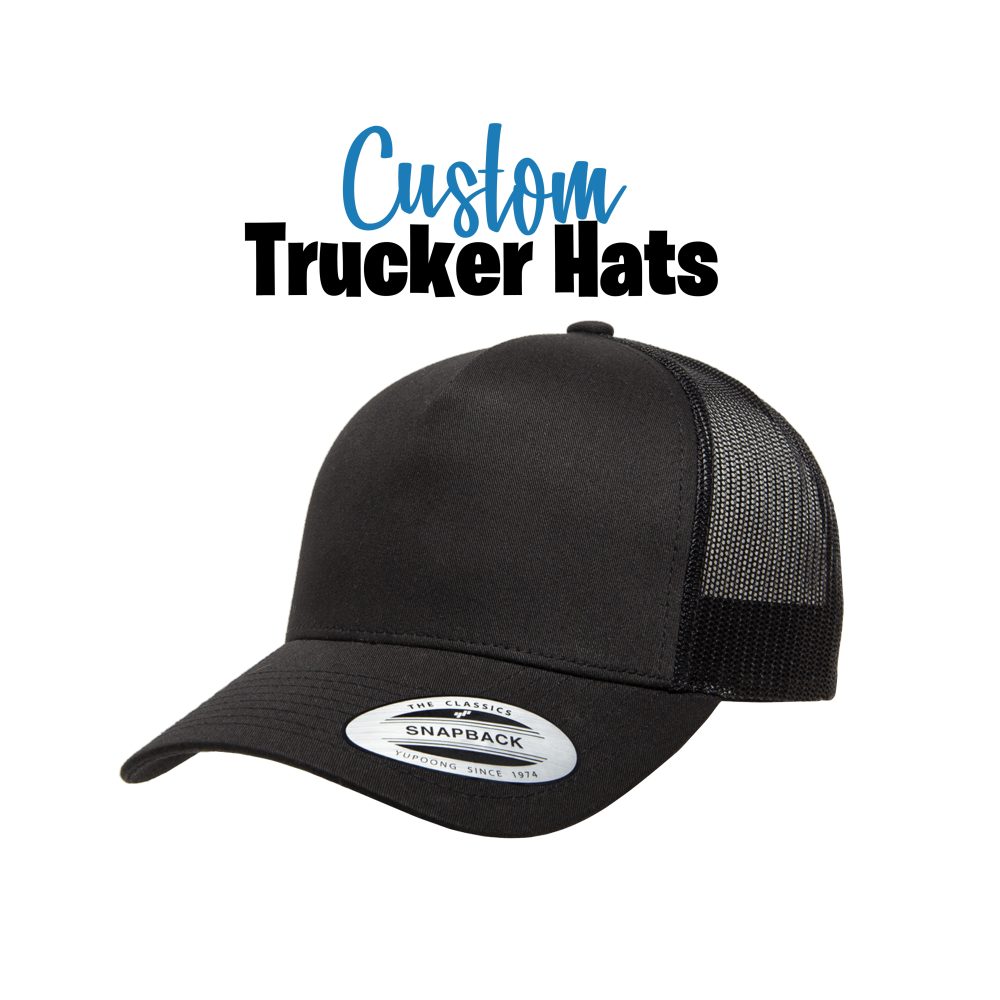 Custom Five Panel Retro Trucker Hat